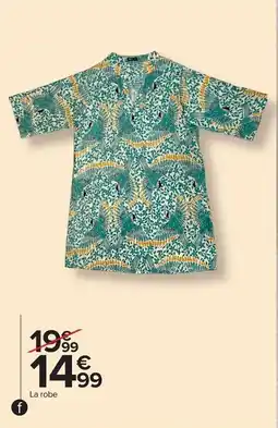 Carrefour Robe femme offre