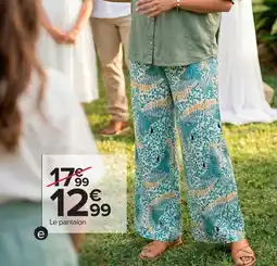 Carrefour Pantalon femme offre