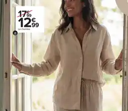 Carrefour Chemise femme offre