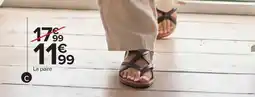 Carrefour Sandales femme offre