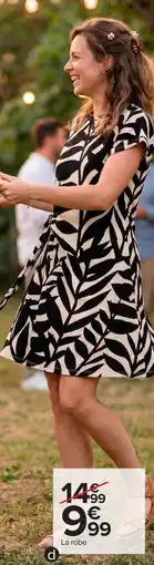 Carrefour Robe femme offre