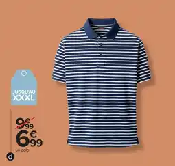 Carrefour Polo structuré homme offre