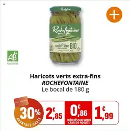 Coccinelle Express ROCHEFONTAINE Haricots verts extra-fins offre