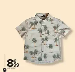 Carrefour Chemise garçon offre