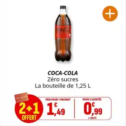 Coccinelle Express COCA-COLA Zéro sucres offre