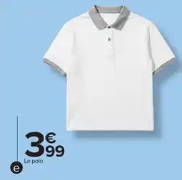 Carrefour Polo bébé garçon offre