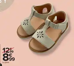 Carrefour Sandales bébé offre