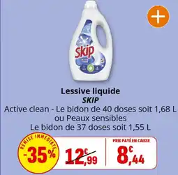 Coccinelle Express SKIP Lessive liquide offre