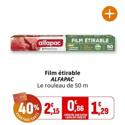 Coccinelle Express ALFAPAC Film étirable offre