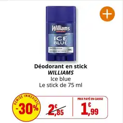 Coccinelle Express WILLIAMS Déodorant en stick offre