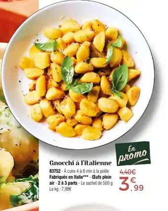 Thiriet Gnocchi à l'italienne offre