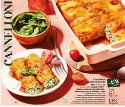 Thiriet Cannelloni ricotta,épinards offre