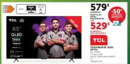 Super U TÉLÉVISEUR 65 QLED 4K TCL offre