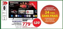 Super U SAMSUNG TÉLÉVISEUR 75 QLED 4K offre