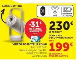 Hyper U VIDÉOPROJECTEUR XGIMI offre