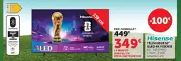 Hyper U Hisense Téléviseur 55 QLED 4K offre