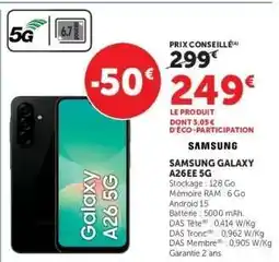 Hyper U Samsung Galaxy A26E 5G offre