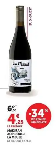 Hyper U Madiran AOP Rouge La Meule offre