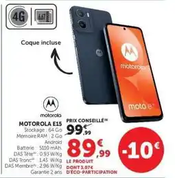Hyper U MOTOROLA E15 offre