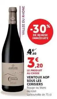 Hyper U Ventoux AOP Sous les Cerisiers offre