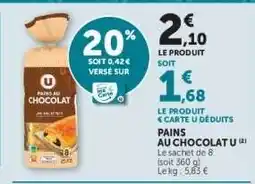 Hyper U Pains au Chocolat U offre