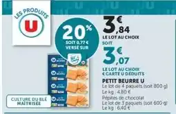 Hyper U Petit Beurre U offre