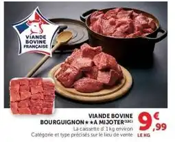 Hyper U Viande Bovine : Bourguignon offre