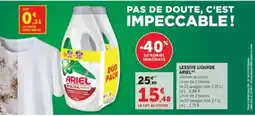 Hyper U LESSIVE LIQUIDE ARIEL offre