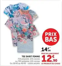 Hyper U Tee-Shirt Femme offre