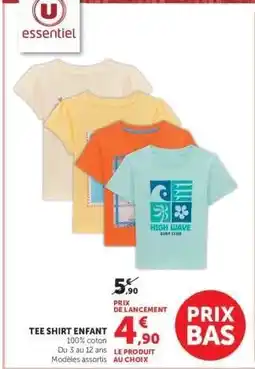 Hyper U Tee-Shirt Enfant offre