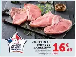 Hyper U VEAU FILIERE U COTE A GRILLER offre
