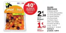 Hyper U OLIVES PÉPÉ OLIVO offre