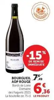 Hyper U Bourgueil AOP Rouge offre