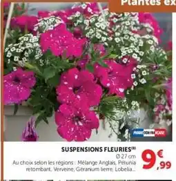 Hyper U SUSPENSIONS FLEURIES offre