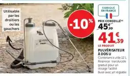 Hyper U Pulvérisateur à Dos U offre