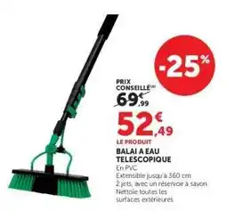 Hyper U BALAI A EAU TELESCOPIQUE offre