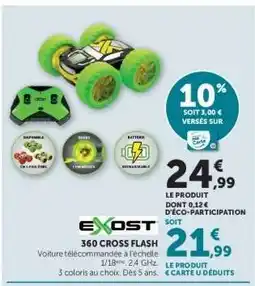 Hyper U EXOST 360 CROSS FLASH offre