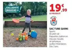 Hyper U SAC TUBE GARNI offre