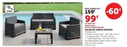 Super U SALON DE JARDIN MERONE offre