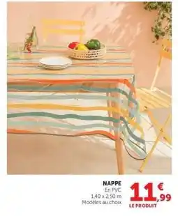 Super U Nappe offre