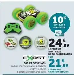 Super U EXOST 360 CROSS FLASH offre