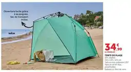 Super U Tente de plage offre