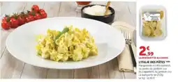 Super U L'ITALIE DES PÂTES offre