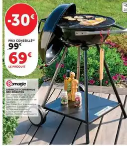 Super U Barbecue à Charbon de Bois Brighton offre