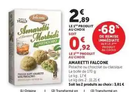 Super U AMARETTI FALCONE offre