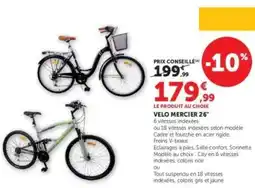 Super U VELO MERCIER 26 offre