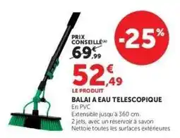 Super U BALAI A EAU TELESCOPIQUE offre