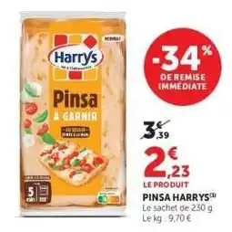Super U Pinsa HARRYS offre