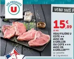 Super U VEAU FILIÈRE U COTE offre