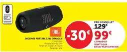 Super U ENCEINTE PORTABLE JBL CHARGE 5 offre